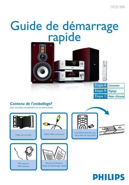 Philips Micro DVD - Guida rapida - FRA
