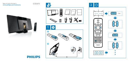 Philips Sistema musicale micro - Guida rapida - AEN