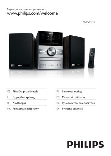 Philips Sistema audio micro classico - Istruzioni per l'uso - POL