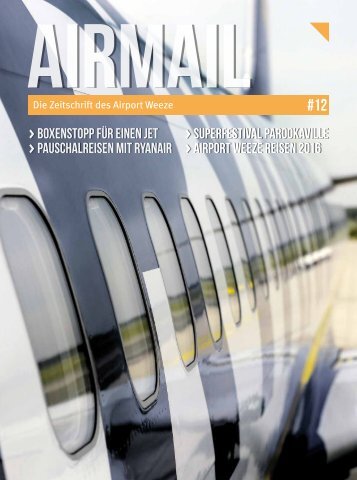 Airmail # 12 - Die Zeitschrift des Airport Weeze