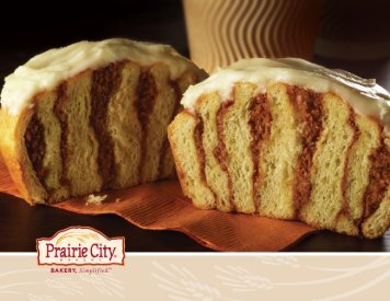 Prairie City Bakery Product Line Brochure