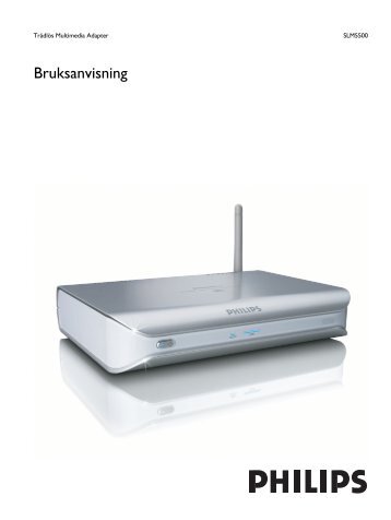 Philips Adattatore multimediale wireless - Istruzioni per l'uso - SWE