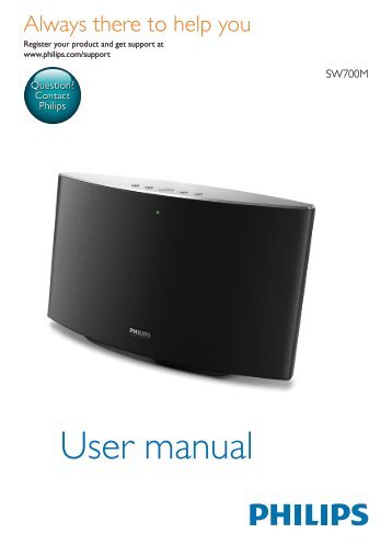 Philips Altoparlante multistanza Spotify - Istruzioni per l'uso - AEN