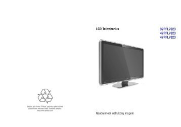 Philips TV LCD - Istruzioni per l'uso - LIT