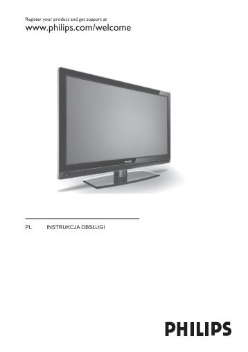 Philips Flat TV - Istruzioni per l'uso - POL