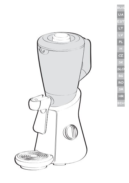 Moulinex DIRECT SERVE LM600E - Manuale d'Istruzione Latvie&scaron;u (Latvian)