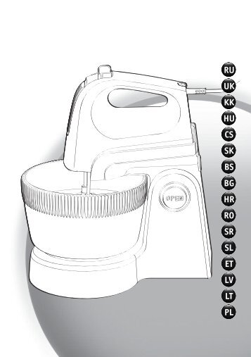 Moulinex POWERMIX HM6151 - Manuale d'Istruzione SlovenskÃ½ (Slovak)