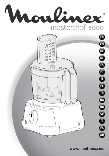 Moulinex MASTERCHEF FP658D - Manuale d'Istruzione ÙØ§Ø±Ø³Û (Farsi - Persian)