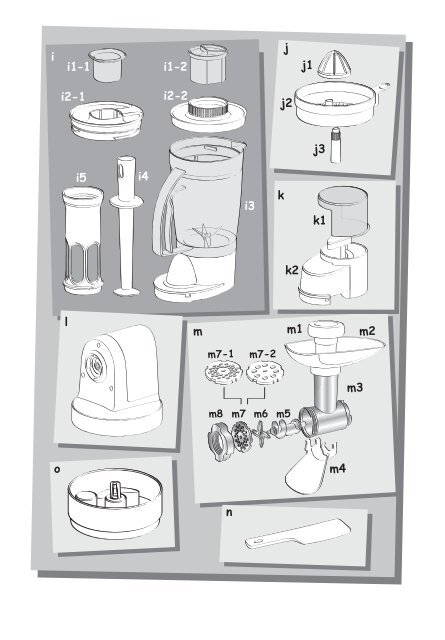 Moulinex MASTERCHEF 5000 FP522H - Manuale d'Istruzione Dansk (Danish)