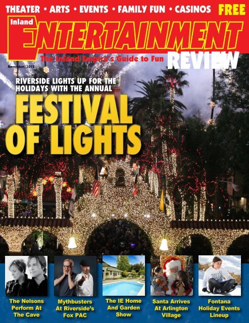 Inland Entertainment Review, November, 2015