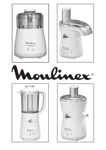 Moulinex LA MOULINETTE DPA141 - Manuale d'Istruzione TÃ¼rkÃ§e