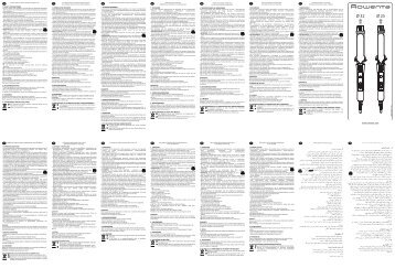 Rowenta STYLER CF3312 - STYLER CF3312 Italiano