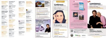 Conférence Rêves, Signes & Symboles - Kaya & Christiane - Europe 2014