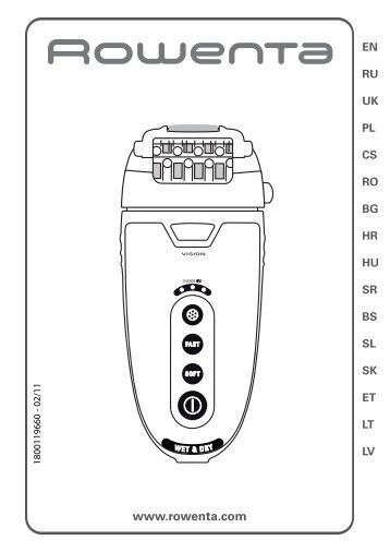 Rowenta AQUAPERFECT EP9120 - AQUAPERFECT EP9120 English