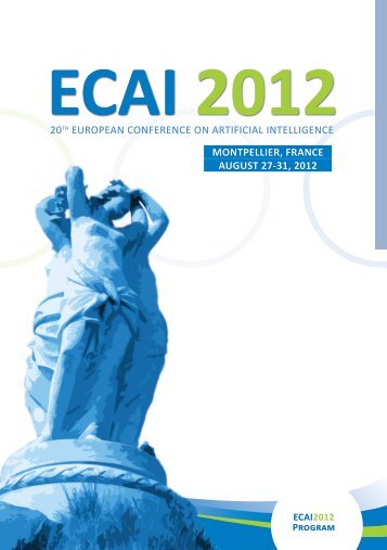 ECAI 2012 Program - Lirmm