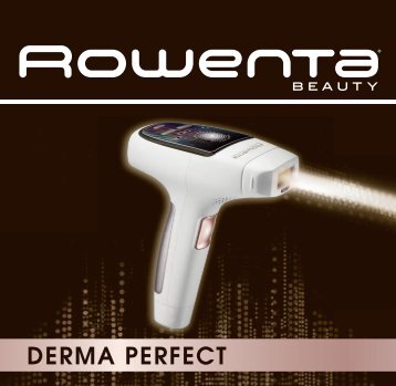 Rowenta DERMA PERFECT EP9840 - DERMA PERFECT EP9840 English