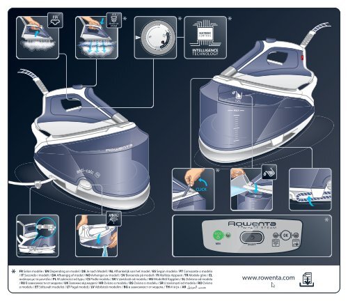 Rowenta COMPACT DG7505 - COMPACT DG7505 Italiano