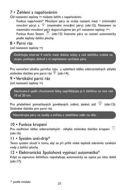 Rowenta FOCUS DZ5110 - FOCUS DZ5110 &#268;e&scaron;tina (Czech)