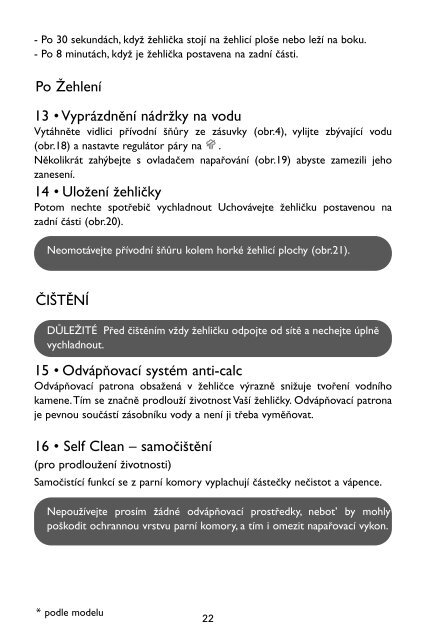 Rowenta FOCUS DZ5110 - FOCUS DZ5110 &#268;e&scaron;tina (Czech)