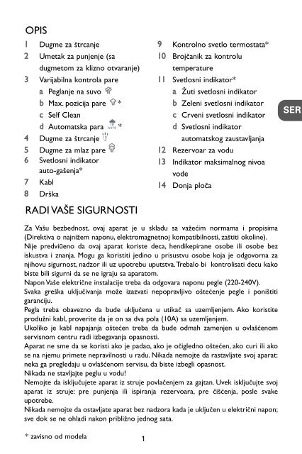 Rowenta FOCUS DZ5110 - FOCUS DZ5110 &#268;e&scaron;tina (Czech)