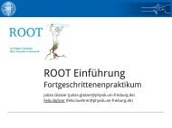 ROOT Einführung als PDF-Datei