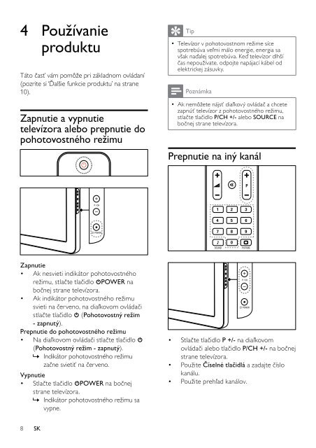 Philips TV LCD - Istruzioni per l'uso - SLK