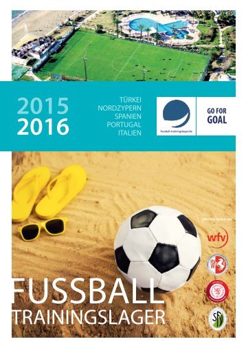 Fußball Trainingslager Katalog 2015 | 2016