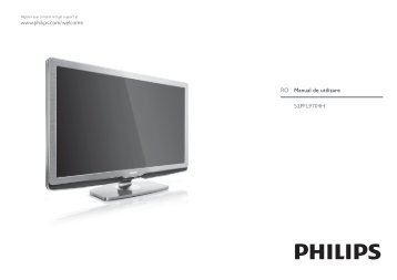Philips TV LCD - Istruzioni per l'uso - RON