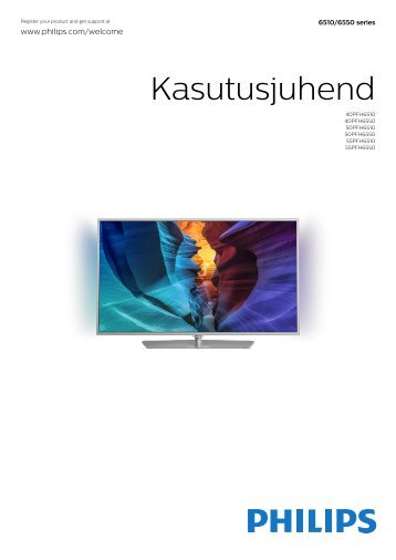 Philips 6500 series TV LED sottile Full HD Androidâ¢ - Istruzioni per l'uso - EST