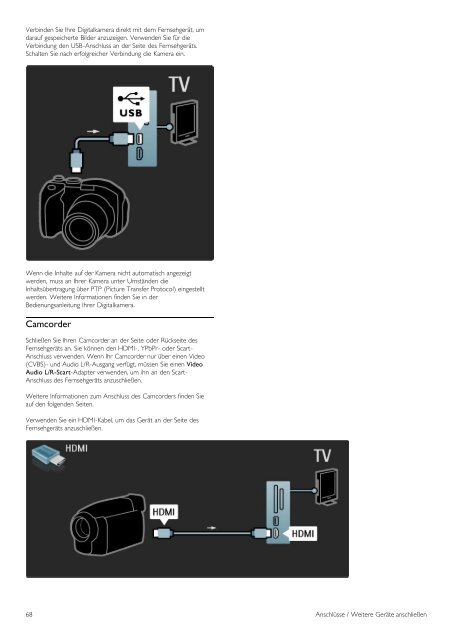 Philips TV LED - Istruzioni per l'uso - DEU