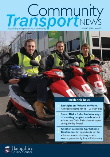 CommunityTransportNEWS - Hampshire County Council