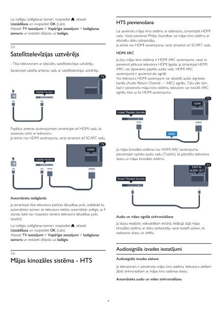 Philips 4000 series TV LED - Istruzioni per l'uso - LAV