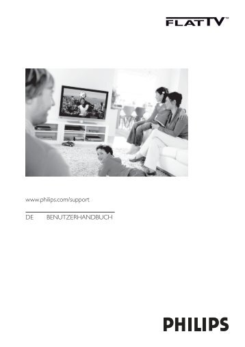 Philips Flat TV widescreen - Istruzioni per l'uso - DEU