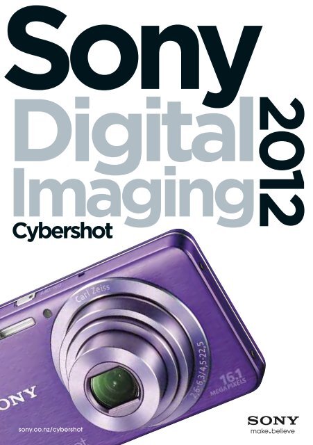 Digital Imaging Cybershot 2012 - Sony New Zealand