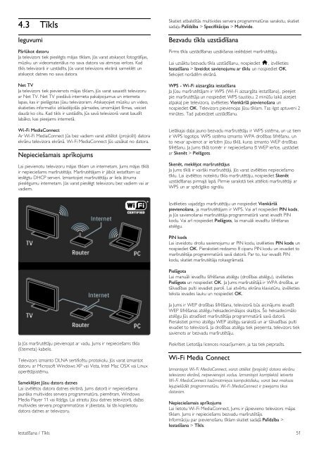 Philips TV LED - Istruzioni per l'uso - LAV