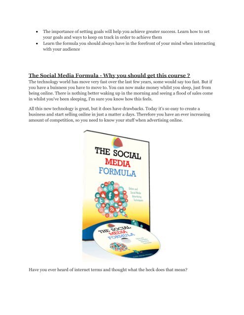 The Social Media Formula review & (GIANT) $24,700 bonus