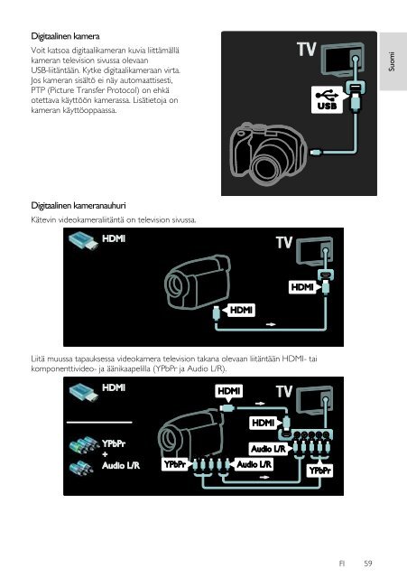 Philips TV LCD - Istruzioni per l'uso - FIN