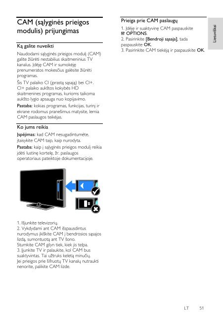 Philips 4000 series TV LED 3D ultra sottile - Istruzioni per l'uso - LIT