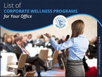 Importance of Corporate Wellness Programs