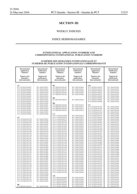 section 3 - WIPO