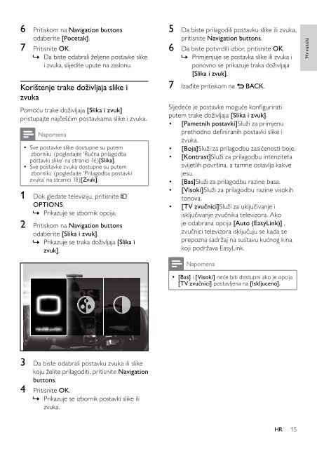 Philips TV LCD - Istruzioni per l'uso - HRV