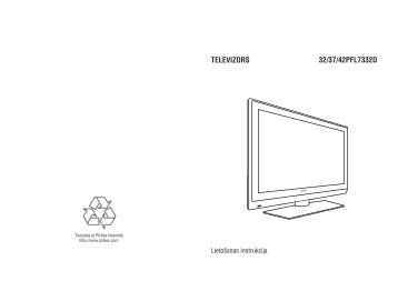 Philips Flat TV Widescreen - Istruzioni per l'uso - LAV