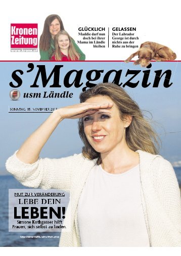 s'Magazin um Ländle, 15. November 2015