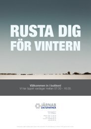 Rusta dig för vintern