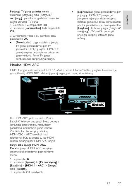 Philips TV LCD - Istruzioni per l'uso - LIT