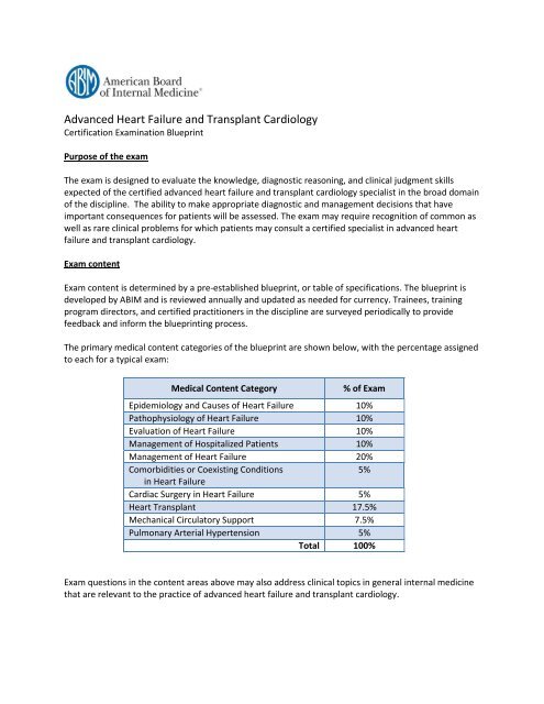 Advanced Heart Failure And Transplant Cardiology