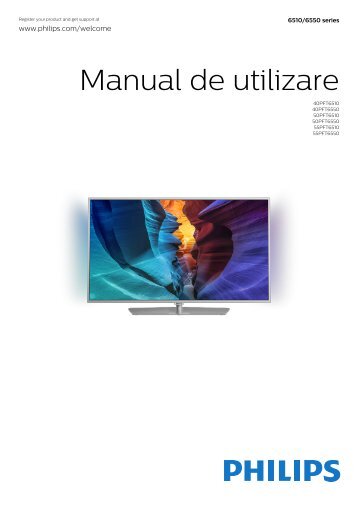 Philips 6500 series TV LED sottile Full HD Androidâ¢ - Istruzioni per l'uso - RON