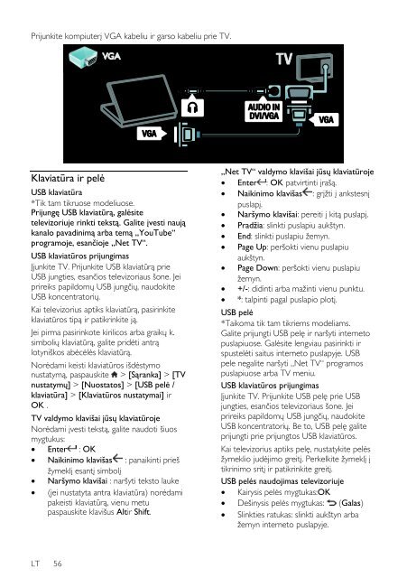Philips 6000 series Smart TV LED - Istruzioni per l'uso - LIT