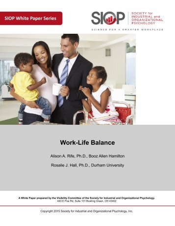 Work-Life Balance