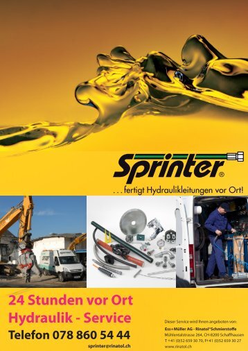 Sprinter Service 2015 flyer aussen